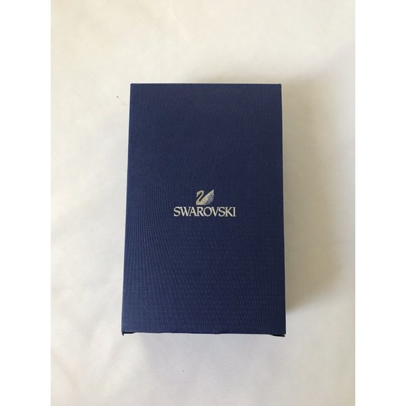 Swarovski Accessories - NWT Swarovski Empty Jewelry Hard Case Blue  5.3" x 3.5" x 1.5"